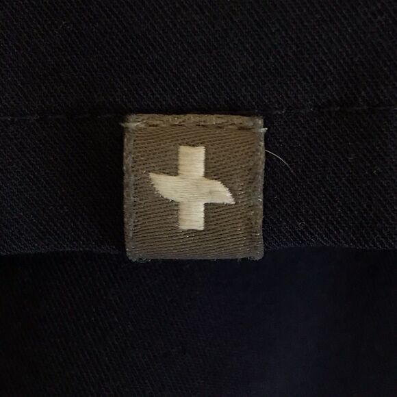 Figs Casma Three-Pocket Scrub Top Womens XXS Navy Blue Poly/Rayon/Spandex V-Neck - Picture 6 of 10